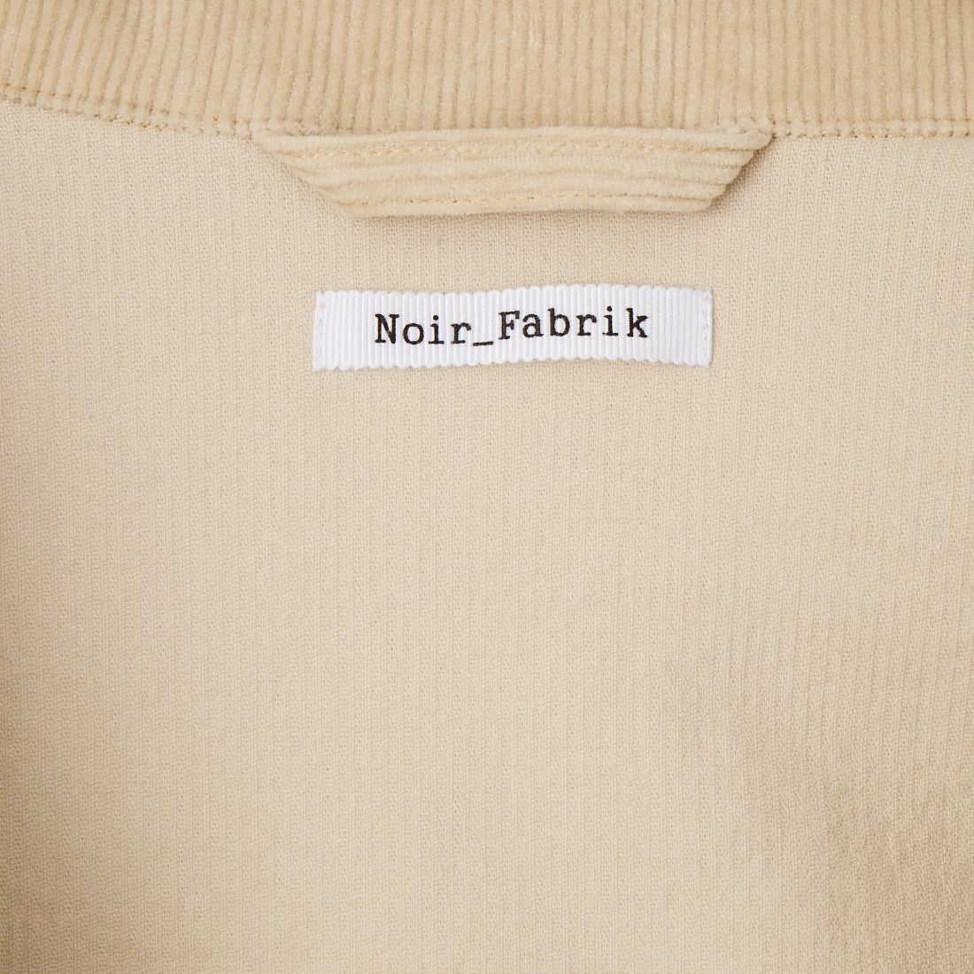 Noir Fabrik [ヌワールファブリック] コーデュロイトラッカージャケット [IN4-JK-6] BEIGE