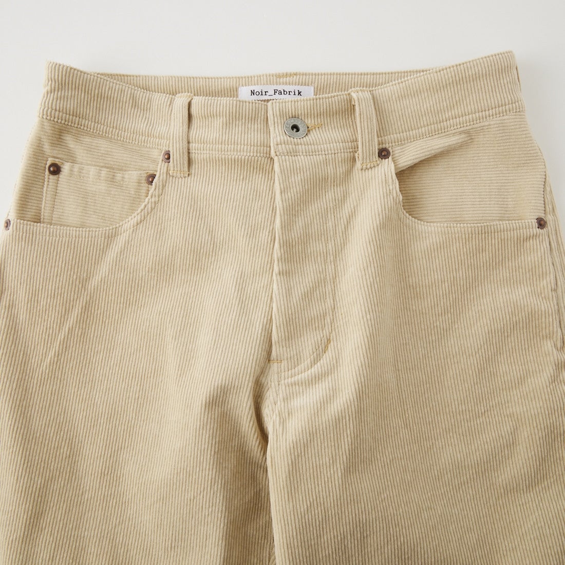Noir Fabrik [ヌワールファブリック] コーデュロイフレアパンツ [IN43-PT-6] BEIGE