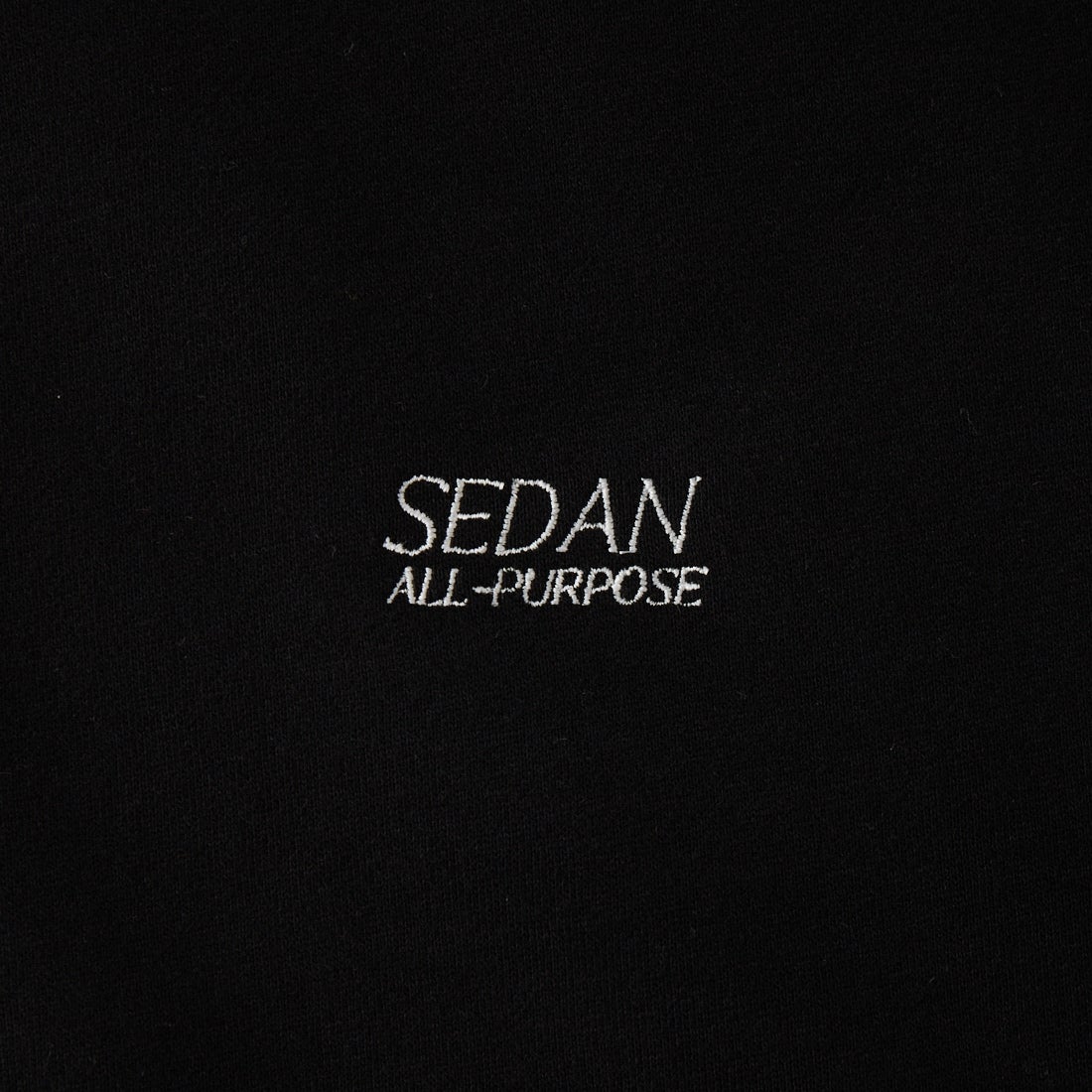 SEDAN ALL-PURPOSE [セダン オールパーパス] T/Cフリースフルジップジャケット [SD26F-CT06] BLACK