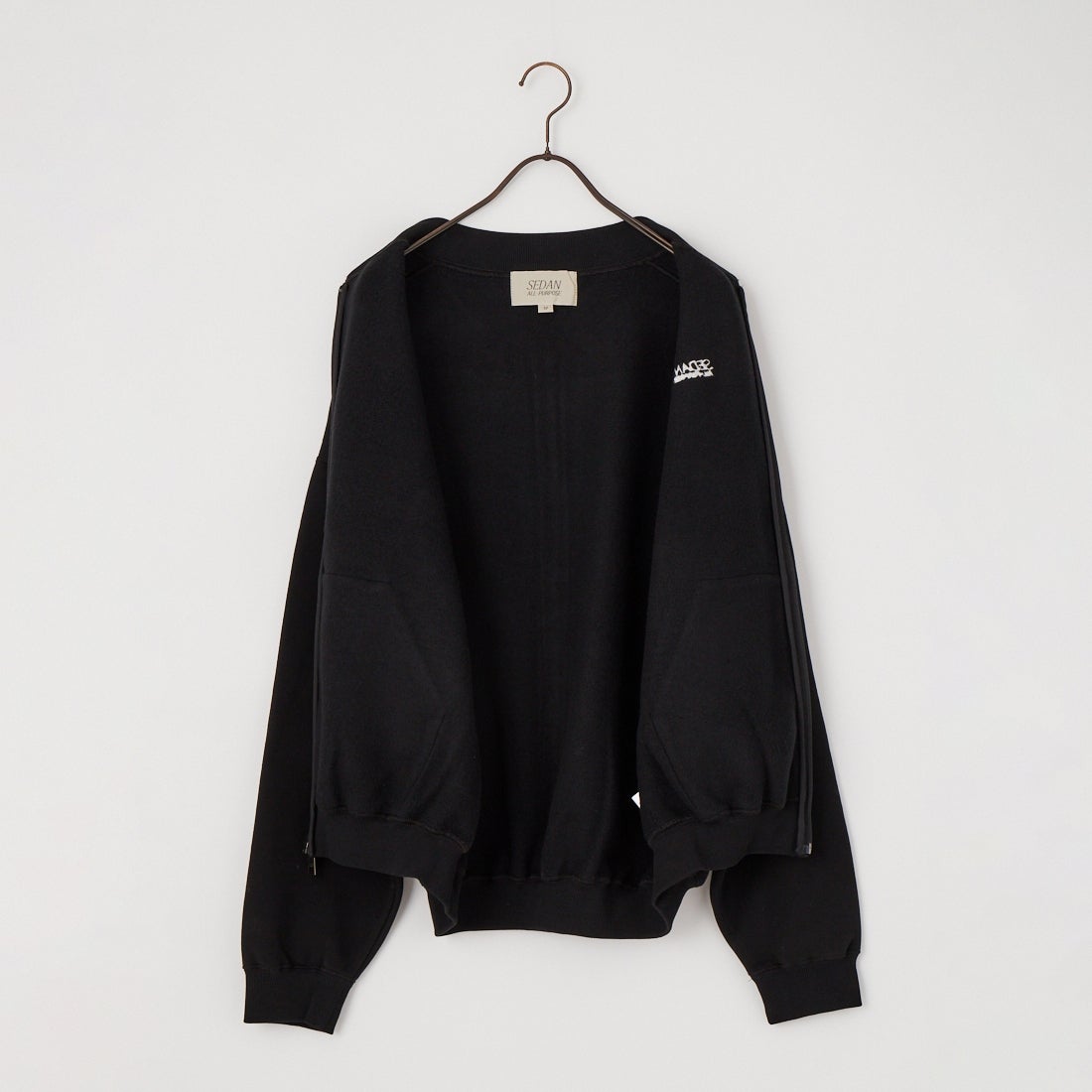 SEDAN ALL-PURPOSE [セダン オールパーパス] T/Cフリースフルジップジャケット [SD26F-CT06] BLACK