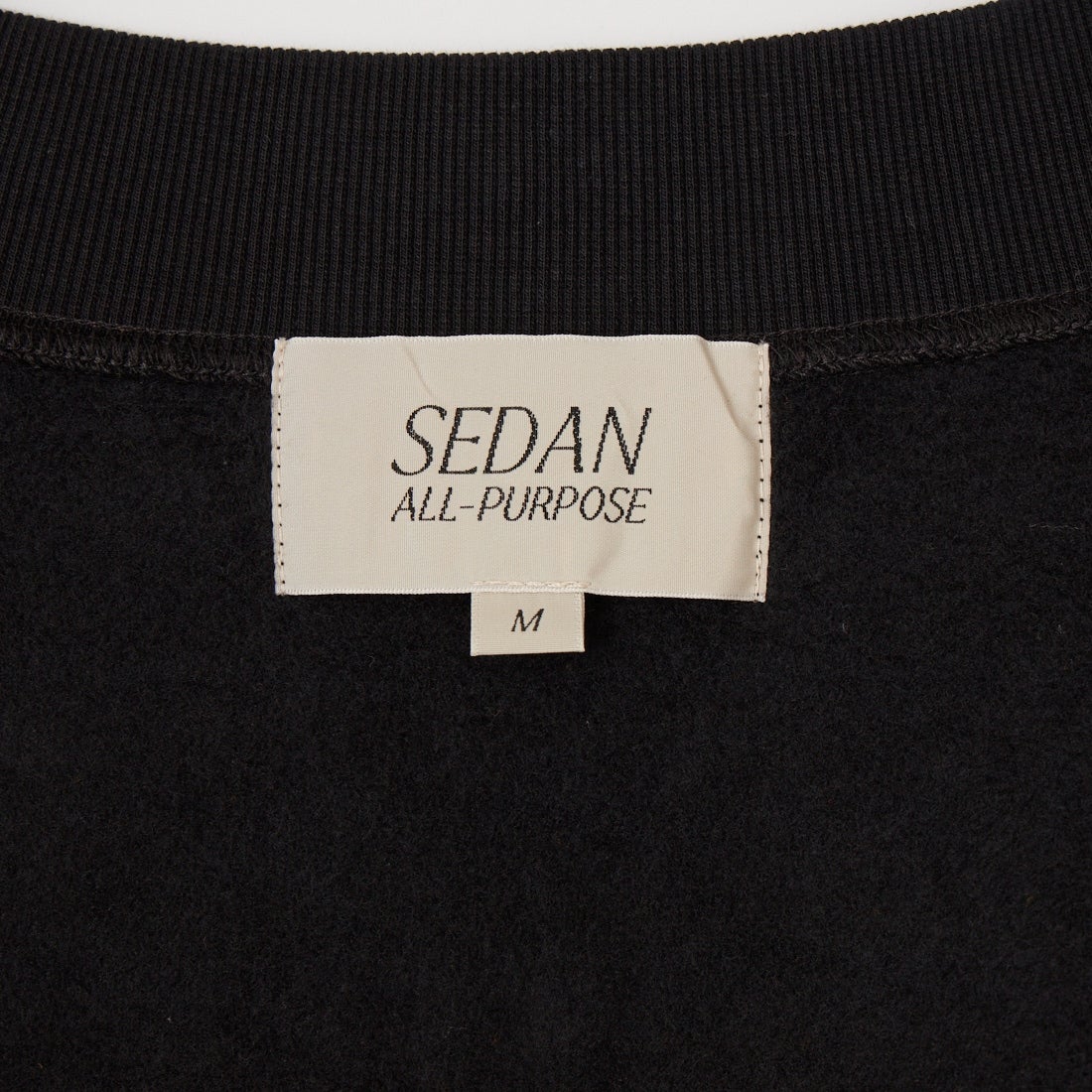SEDAN ALL-PURPOSE [セダン オールパーパス] T/Cフリースフルジップジャケット [SD26F-CT06] BLACK