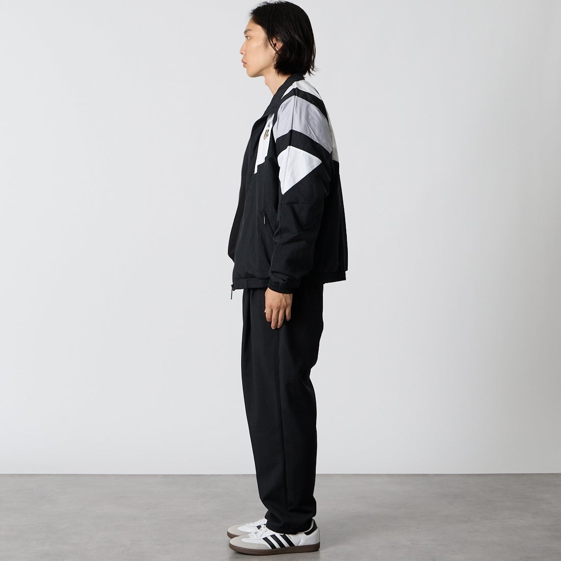 adidas Originals [アディダス オリジナルス] ユベントス トリノ エキップメントトラックトップ [YY197] KF9824 &&モデル身長：175cm 着用サイズ：L&&
