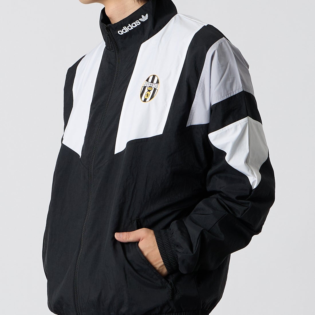 adidas Originals [アディダス オリジナルス] ユベントス トリノ エキップメントトラックトップ [YY197] KF9824 &&モデル身長：175cm 着用サイズ：L&&