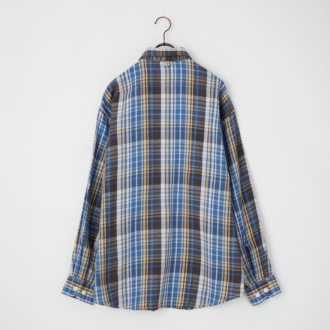 THE NORTH FACE PURPLE LABEL [ザ ノースフェイス パープルレーベル] フランネルプレイドフィールドシャツ [N26FG048] BL BLUE