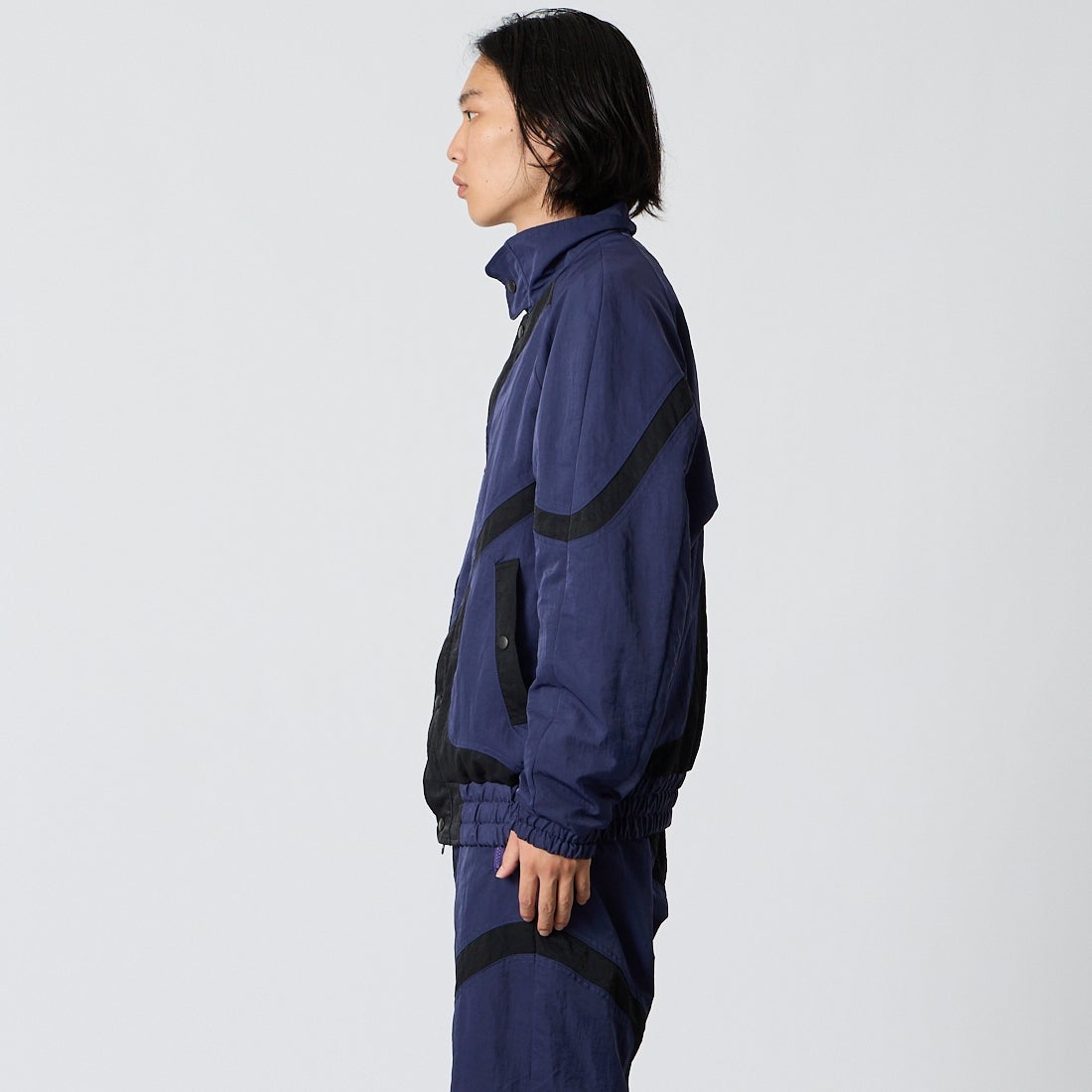 SHIDEN [シデン] マルチカラージャケット [TY662] A PURPLE &&モデル身長：175cm 着用サイズ：M&&
