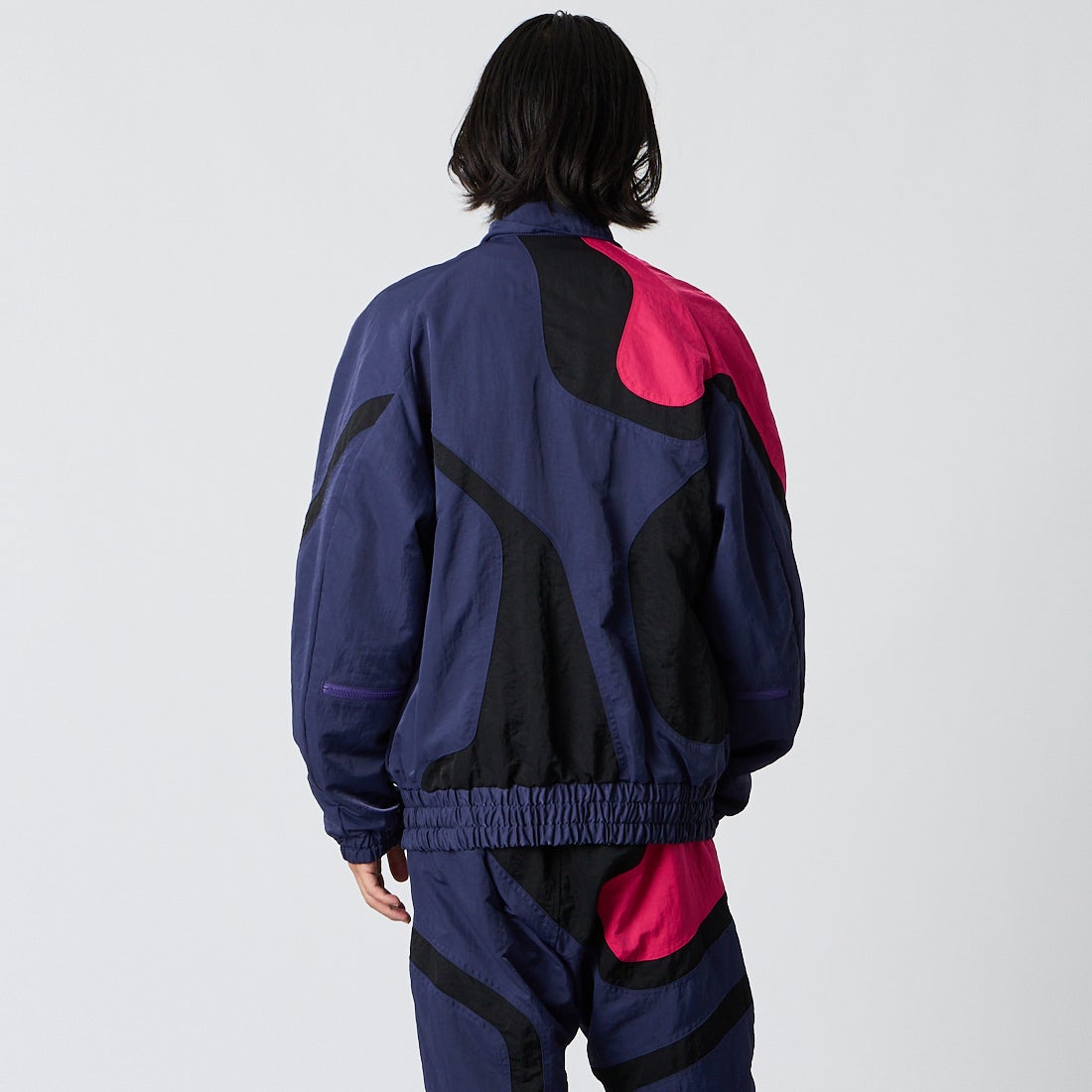 SHIDEN [シデン] マルチカラージャケット [TY662] A PURPLE &&モデル身長：175cm 着用サイズ：M&&