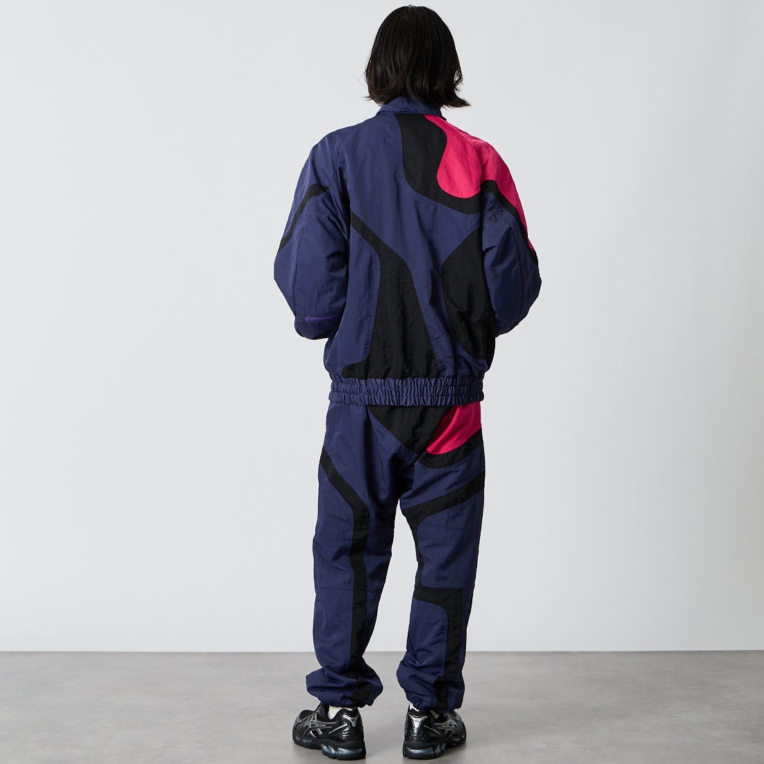 SHIDEN [シデン] マルチカラージャケット [TY662] A PURPLE &&モデル身長：175cm 着用サイズ：M&&