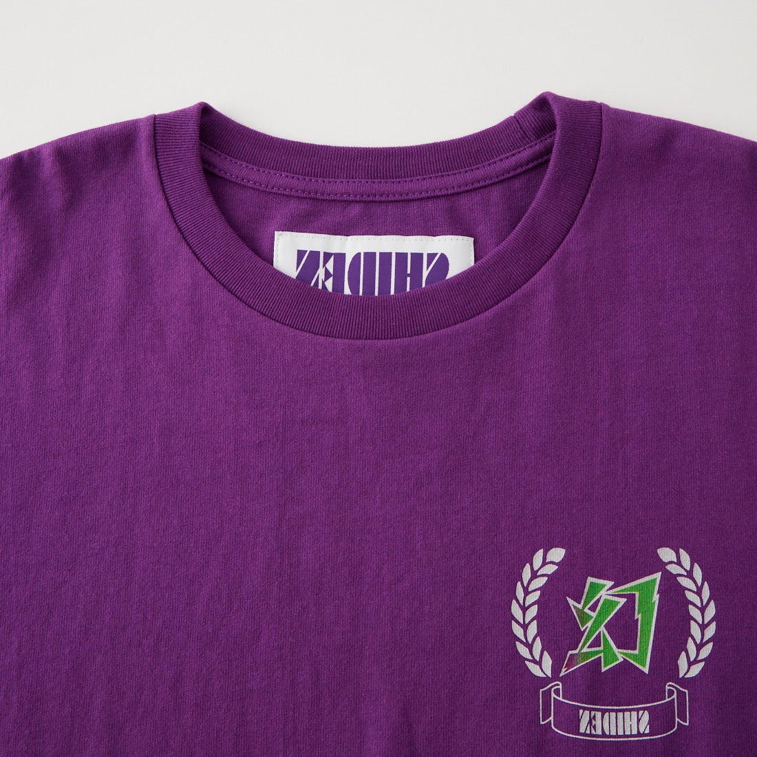 SHIDEN [シデン] ロゴロングスリーブTシャツ [TY678] PURPLE