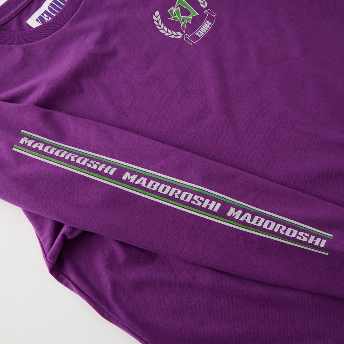 SHIDEN [シデン] ロゴロングスリーブTシャツ [TY678] PURPLE