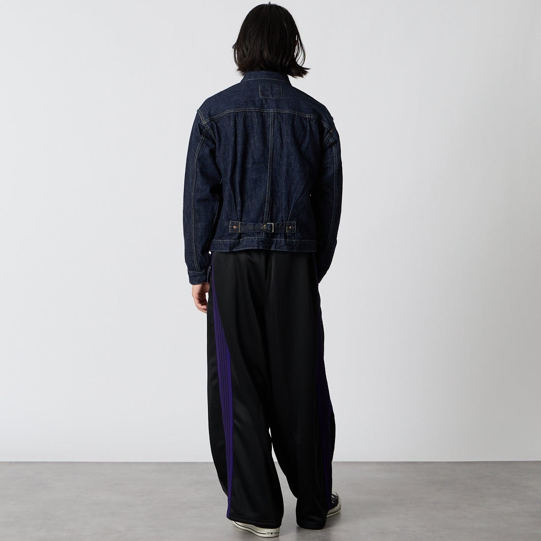 REMI RELIEF [レミレリーフ] 12oz 大戦モデルジャケット [RN1017SDR] ONE WASH &&モデル身長：175cm 着用サイズ：M&&