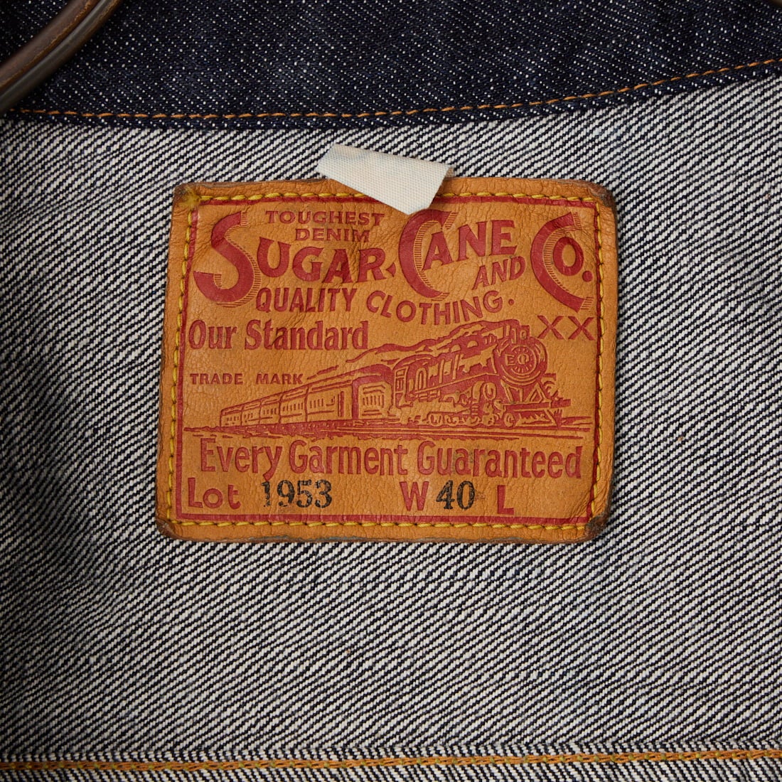 SUGAR CANE [シュガーケーン] 14.25ozデニムジャケット 1953モデル [SC11953]  421 A.NAVY