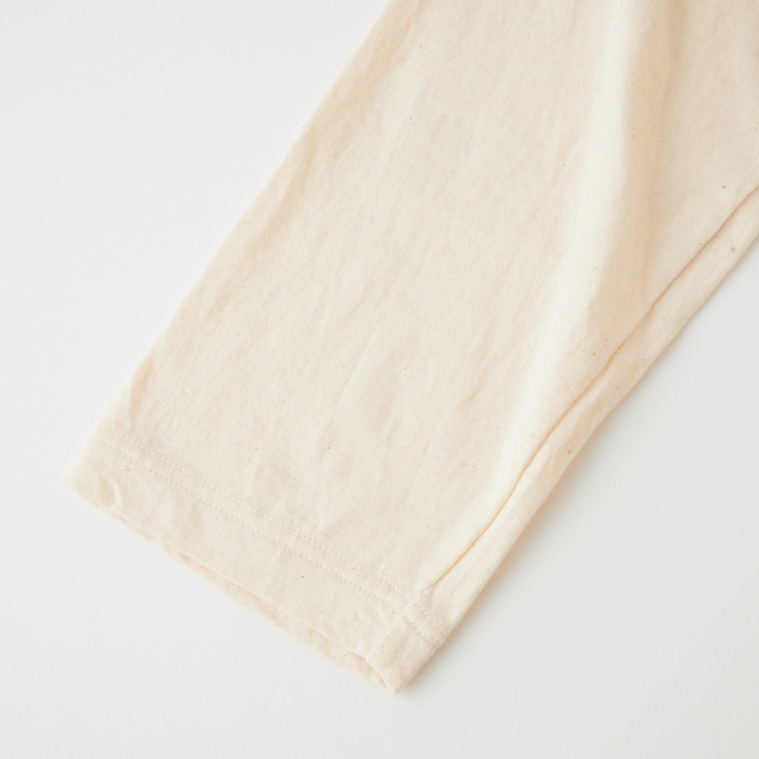 tumugu: [ツムグ] ラフィ天竺 7分袖プリントTシャツ [TC26301] 06 KINARI