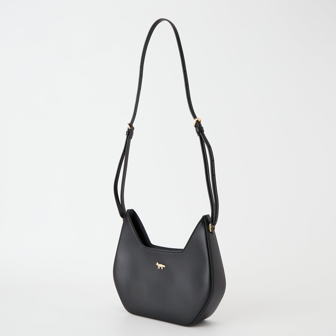 MAISON KITSUNE [メゾン キツネ] INARE レザーバッグ [MRUBL02LR0001] P199 BLACK