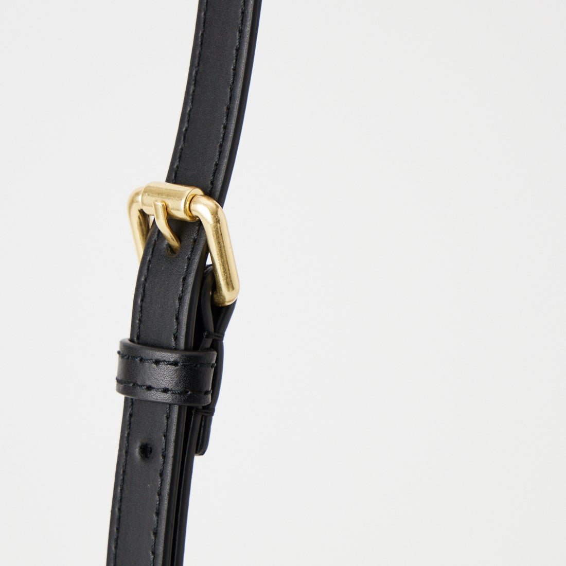 MAISON KITSUNE [メゾン キツネ] EDIE レザーバッグ [QU05170LR0001] P199 BLACK