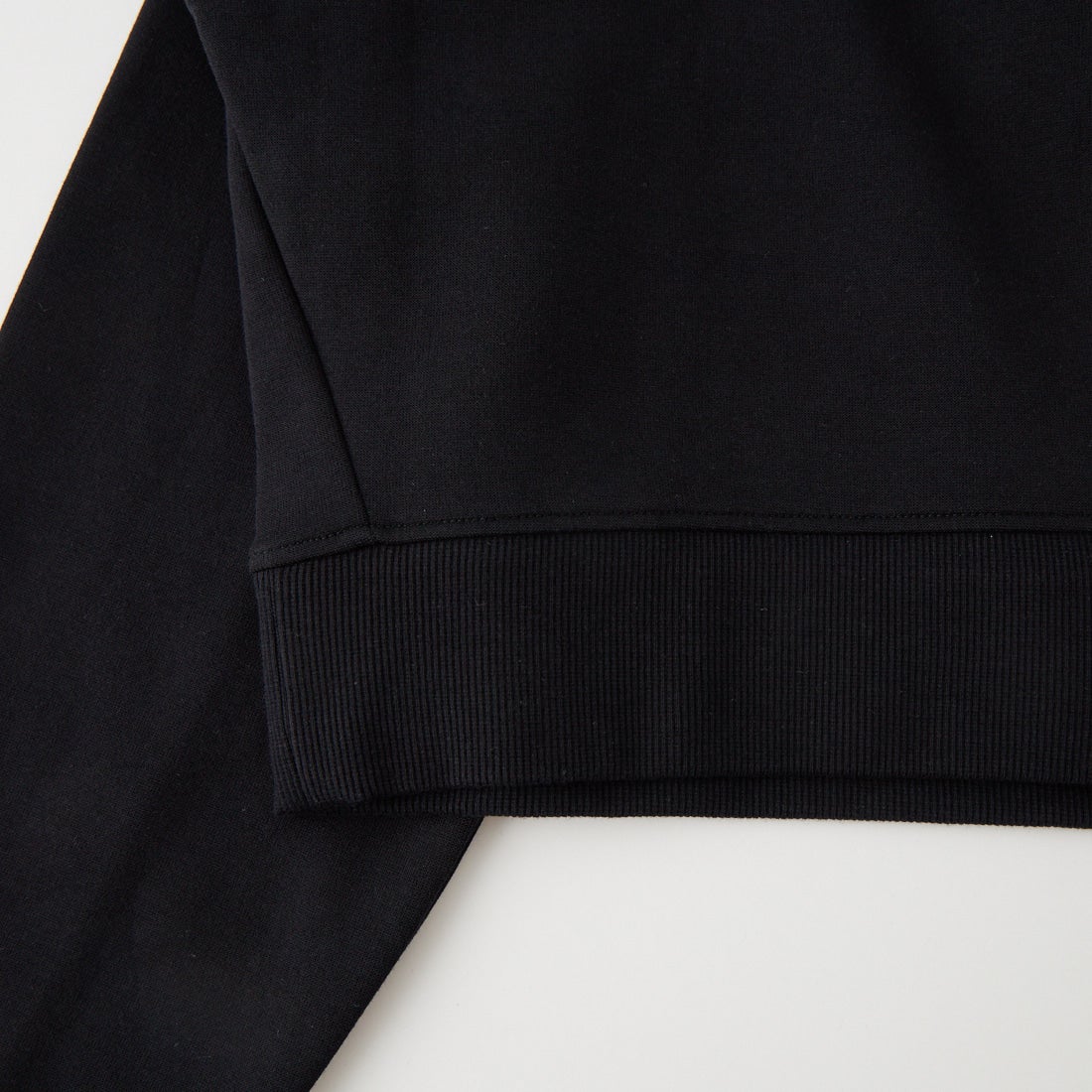 LACOSTE [ラコステ] ショート丈ダブルフェイスカーディガン [SF016] 031 BLACK