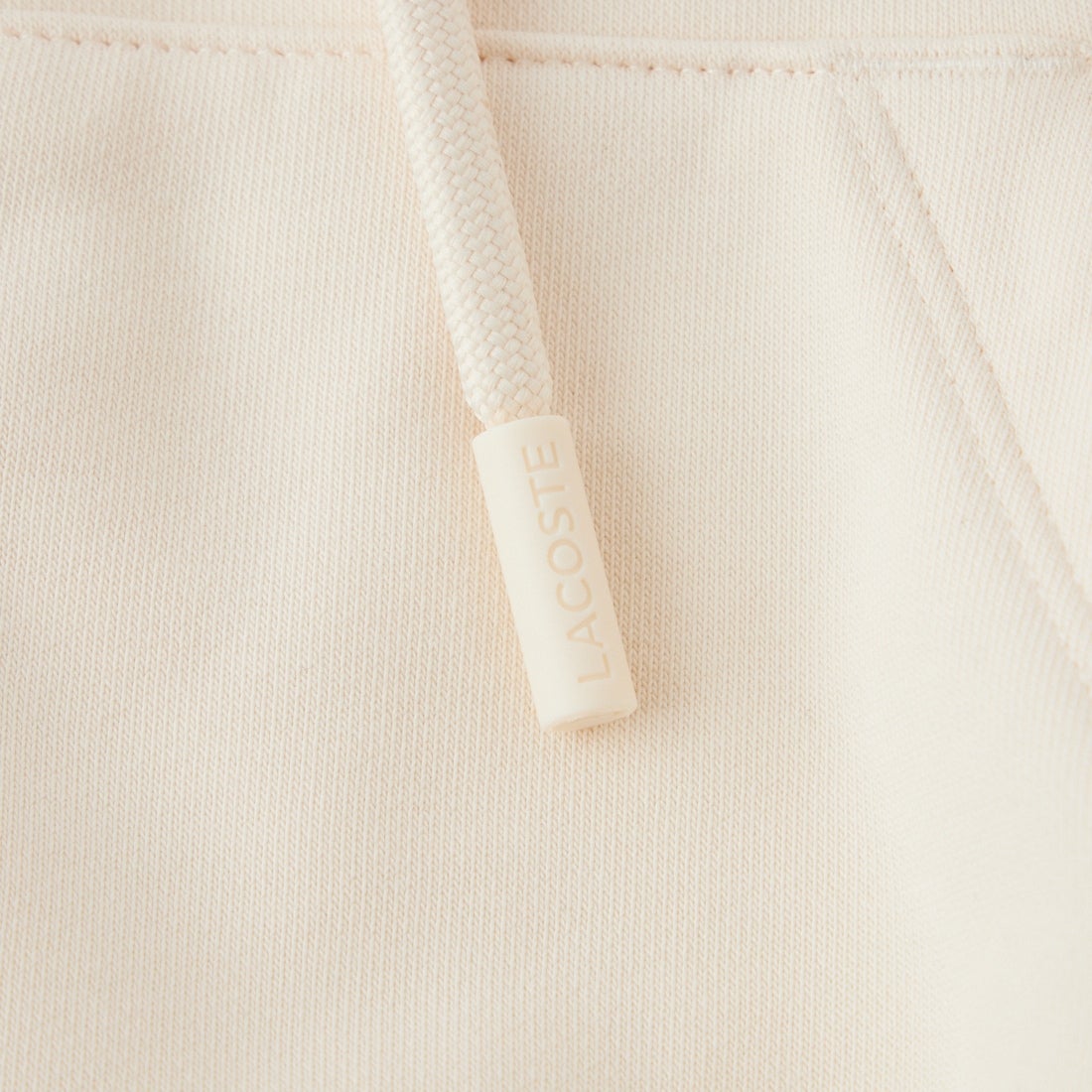 LACOSTE [ラコステ] 裏パイルクロップドジップフーディ [SF2996] XFJ LAPLAN