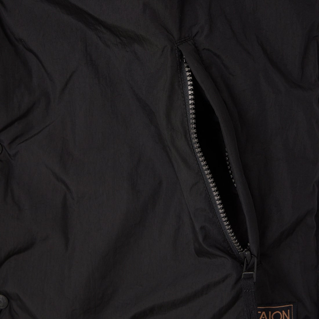 TAION [タイオン] 別注 リバーシブル ライトダウンベスト [TAION-JFC02] BLACK