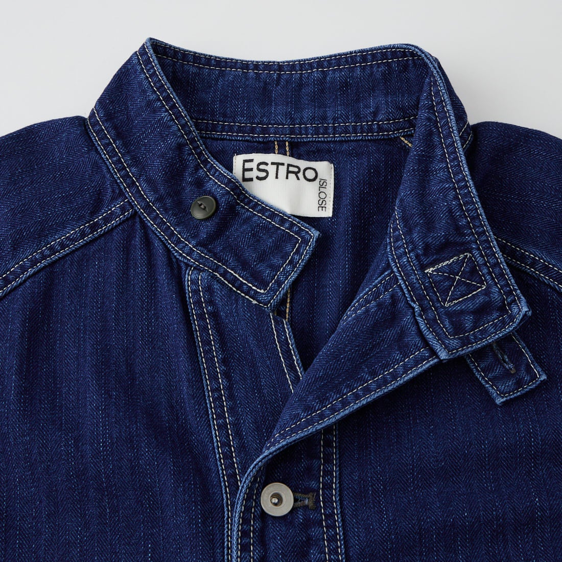 ESTROISLOSE [エストゥロワルーズ] インディゴへリンボーンジャケット [EB26304-B] 795 INDIGO