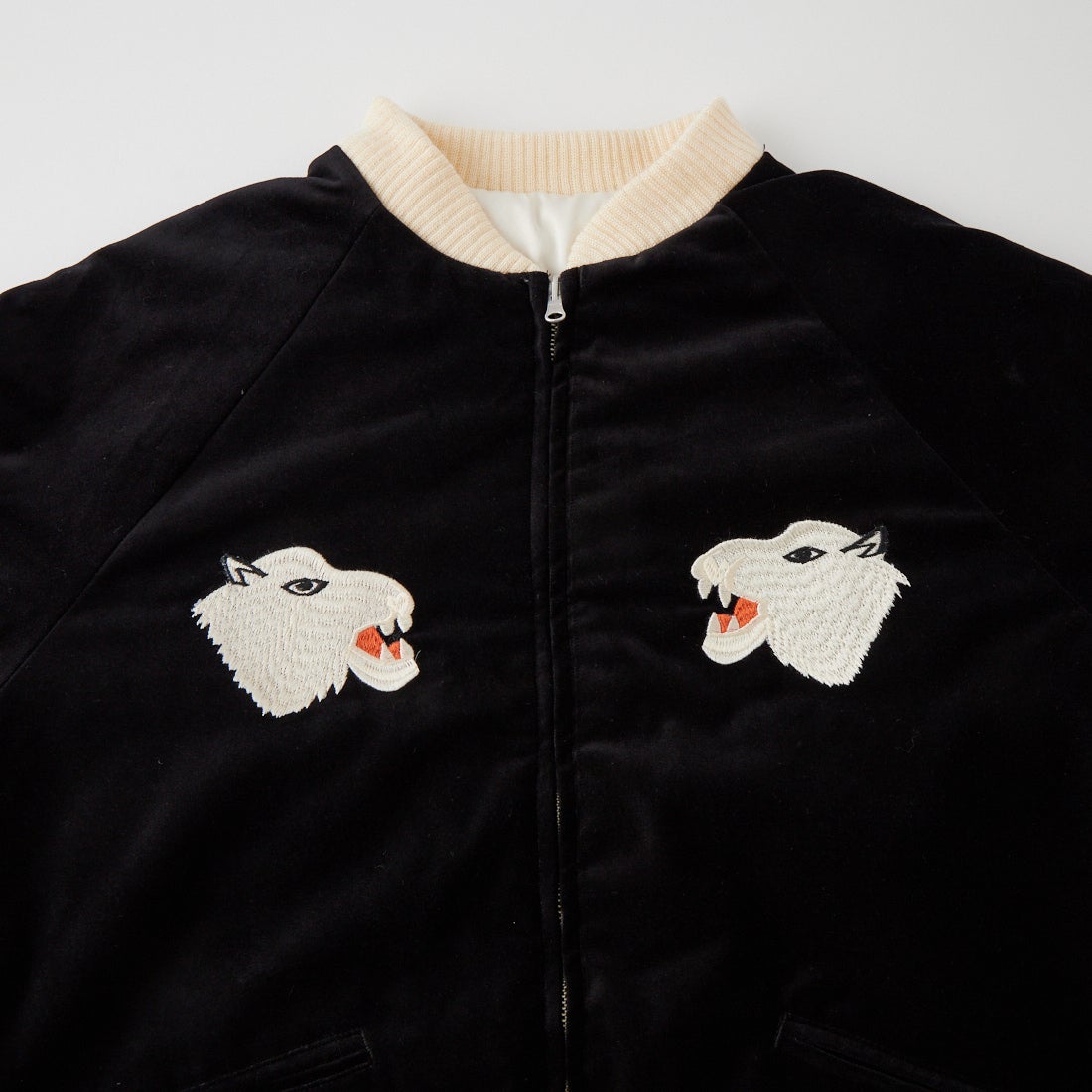 THRIFTY LOOK [スリフティールック] サンドストームスーベニアジャケット [TL26F001] BLACK VELO