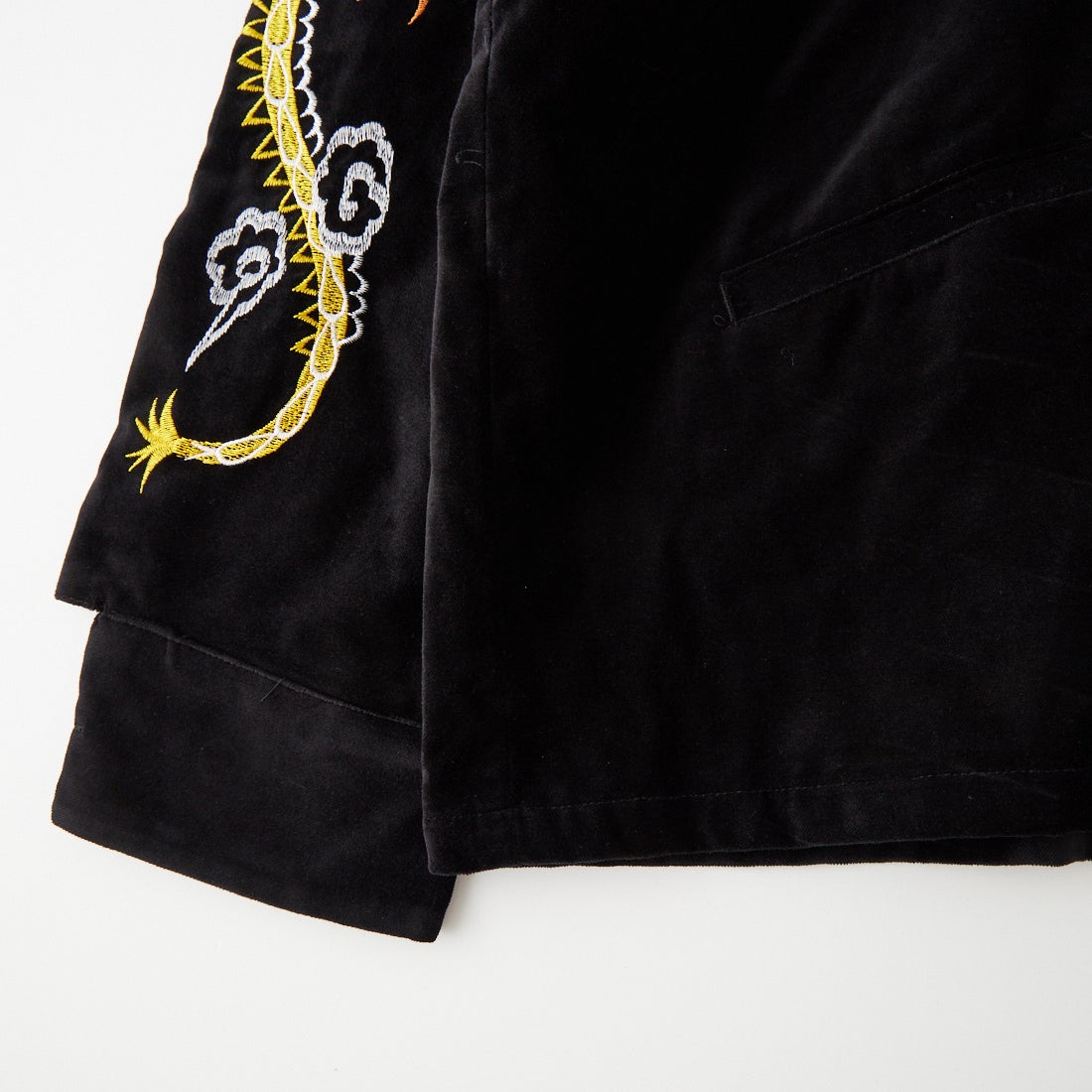 THRIFTY LOOK [スリフティールック] オキナワスーベニアジャケット [TL26F004] BLACK VELO
