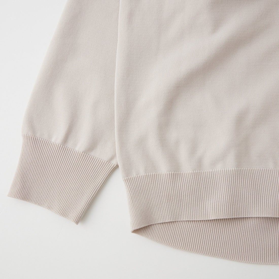 mizuiro ind [ミズイロインド] クルーネックワイドプルオーバー [3-220150] 90 L.GRAY