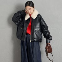 BLKﾚｻﾞｰ&&モデル身長：150cm 着用サイズ：F&&