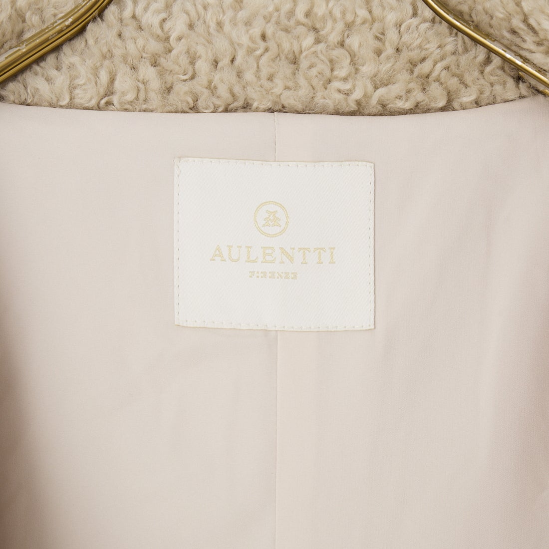 AULENTTI [オウレンティ] 別注 ビッグカラー プードルボアジャケット [G0104003-JF] ｸﾞﾚｰｼﾞｭ