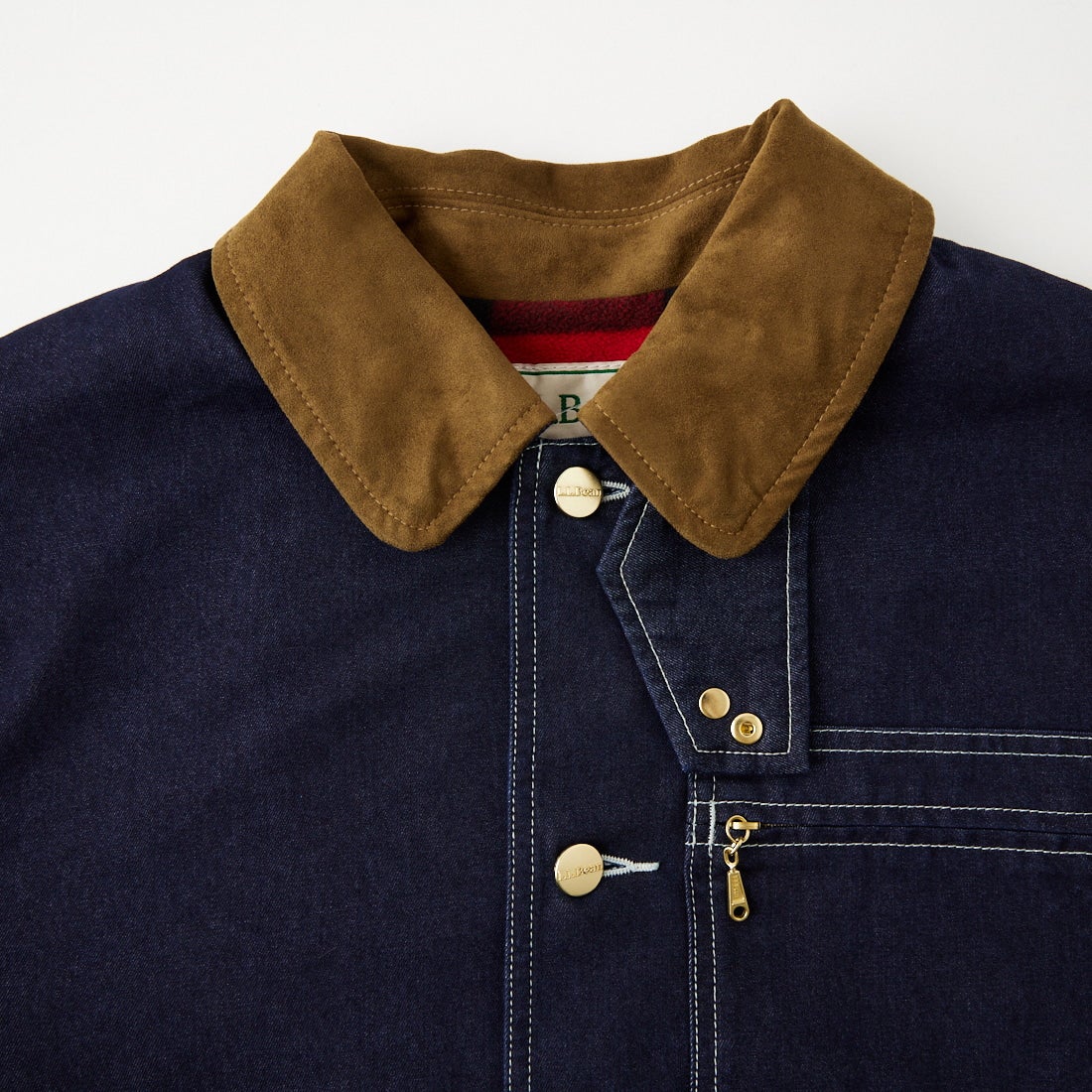 L.L.BEAN [エルエルビーン] ビーンズ フィールド コート フリースラインド インディゴ [6575-6141] 60 BLUE