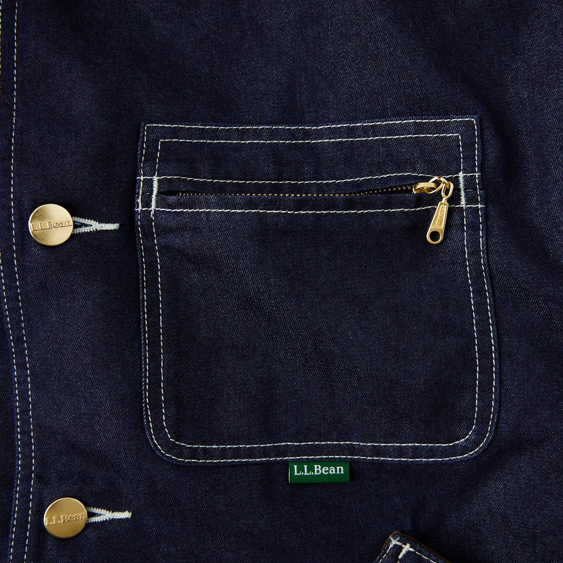 L.L.BEAN [エルエルビーン] ビーンズ フィールド コート フリースラインド インディゴ [6575-6141] 60 BLUE