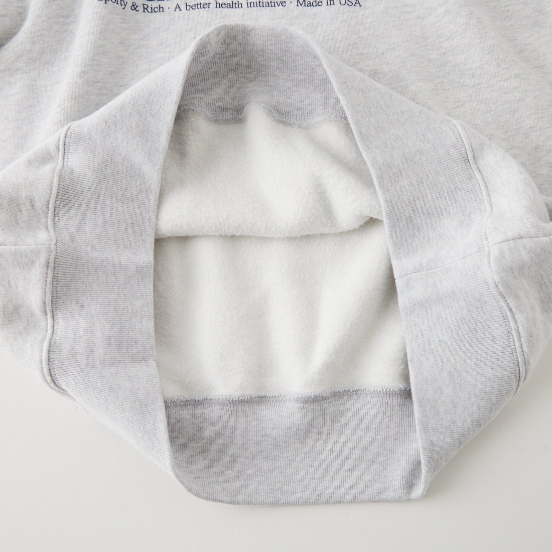 Sporty&Rich [スポーティアンドリッチ] USA wellness club クルーネックスウェット [SR10ST0987-3128] H.GRY L.NV