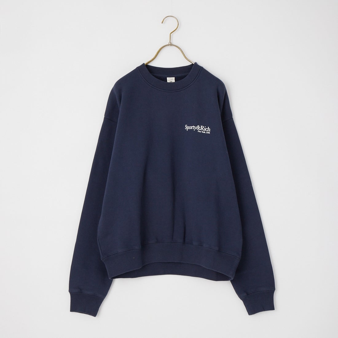 Sporty&Rich [スポーティアンドリッチ] HWCNY クルーネックスウェット [SR10ST0987-3091] D.NVY WHT