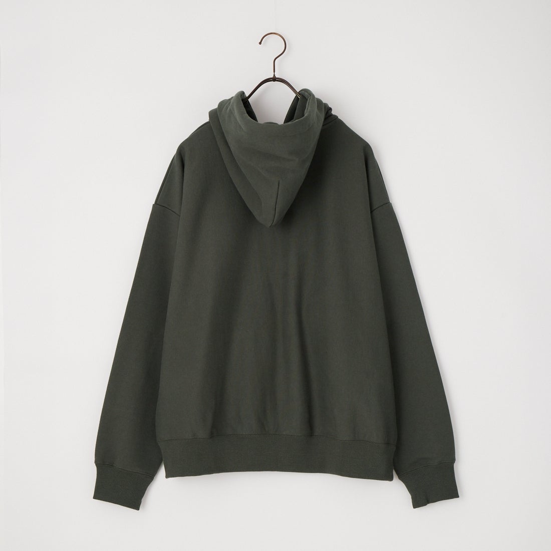 Maison MIHARA YASUHIRO [メゾン ミハラヤスヒロ] フレンチテリージップアップフーディ [I17PK531] DK.GRAY