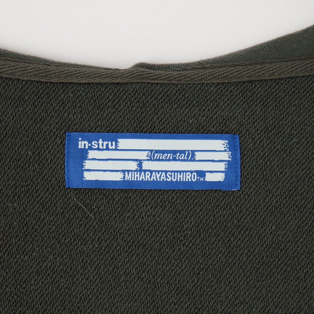 Maison MIHARA YASUHIRO [メゾン ミハラヤスヒロ] フレンチテリージップアップフーディ [I17PK531] DK.GRAY