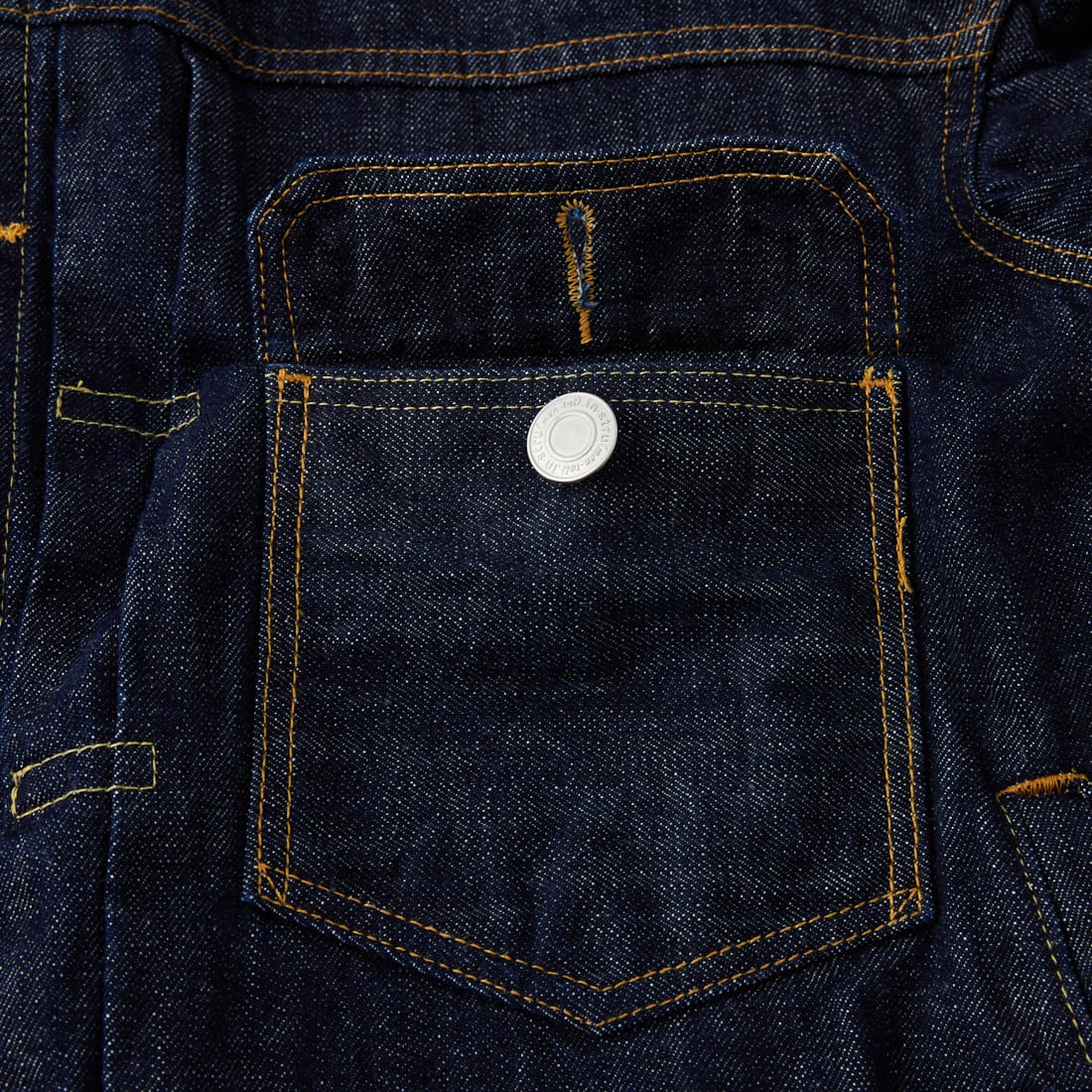 Maison MIHARA YASUHIRO [メゾン ミハラヤスヒロ] ワンウォッシュ セルビッジデニムジャケット [I17BL024] INDIGO