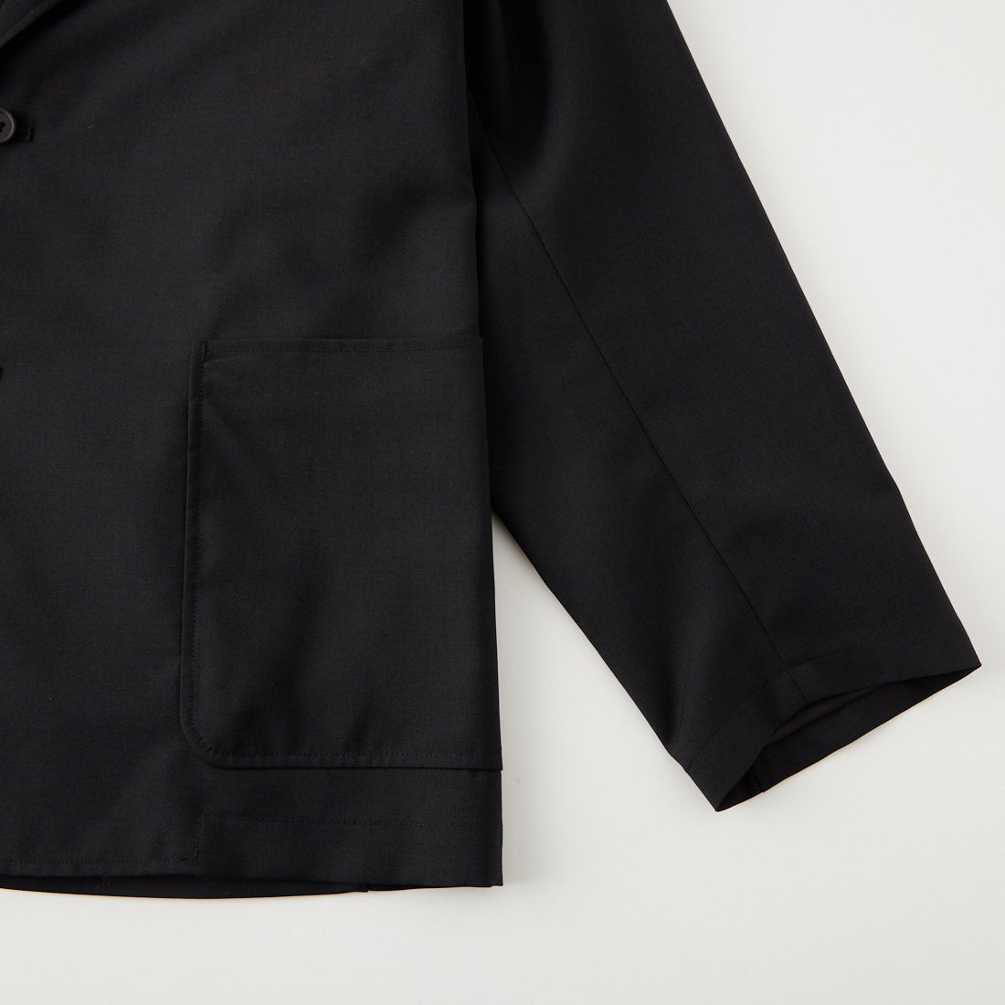 STILL BY HAND [スティルバイハンド] リラックス 2ボタンジャケット [JK01263] INK BLACK