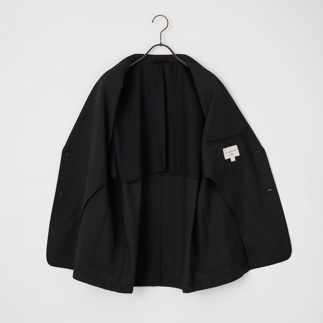 STILL BY HAND [スティルバイハンド] リラックス 2ボタンジャケット [JK01263] INK BLACK
