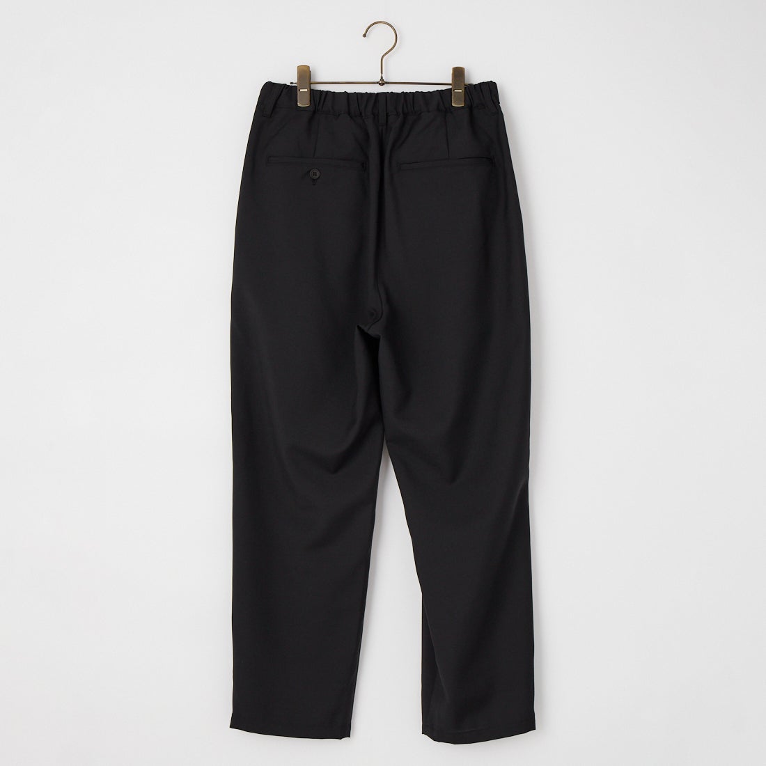 STILL BY HAND [スティルバイハンド] リラックス 2プリーツパンツ [PT01263] INK BLACK