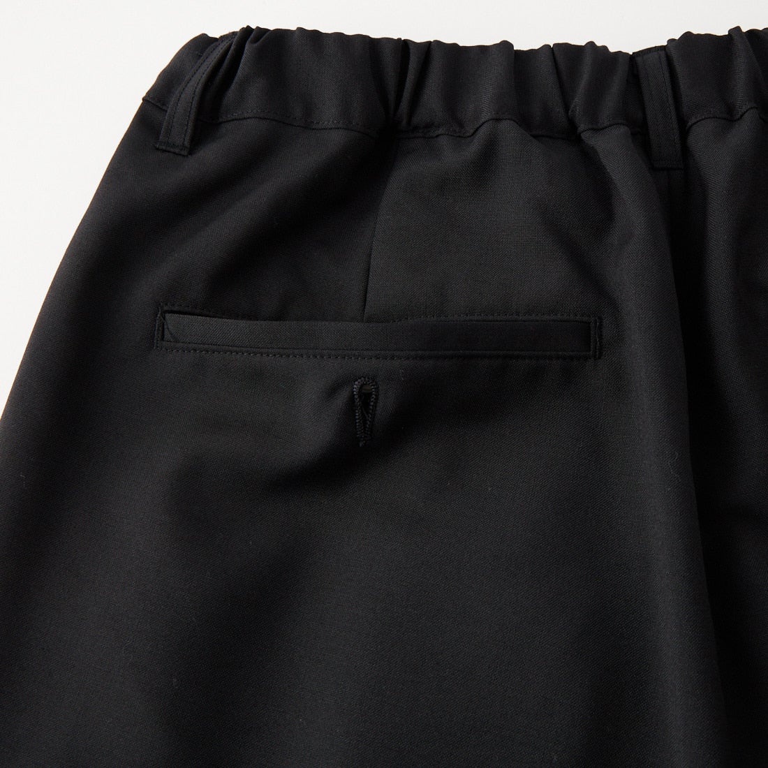 STILL BY HAND [スティルバイハンド] リラックス 2プリーツパンツ [PT01263] INK BLACK
