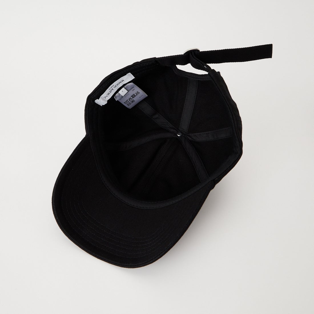 MAISON KITSUNE [メゾン キツネ] プロフィール フォックス キャップ [MRUAH04WW0096] P199 BLACK