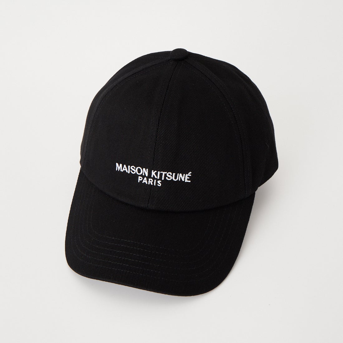 MAISON KITSUNE [メゾン キツネ] MAISON KITSUNE PARIS キャップ [MRUAH07WW0096] P199 BLACK