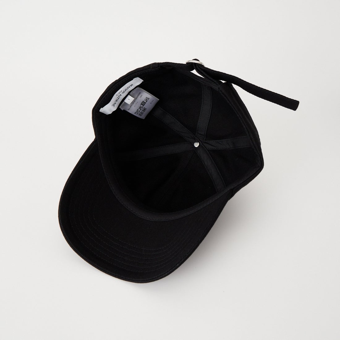 MAISON KITSUNE [メゾン キツネ] MAISON KITSUNE PARIS キャップ [MRUAH07WW0096] P199 BLACK
