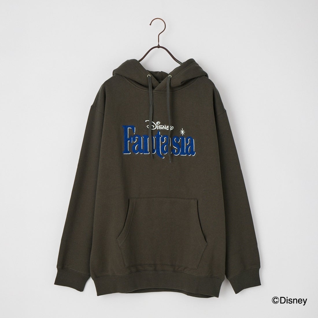 AntiBal × Disney [アンティバル × ディズニー] ファンタジア / 裏起毛刺繍パーカー [264AN1PK135] GRY