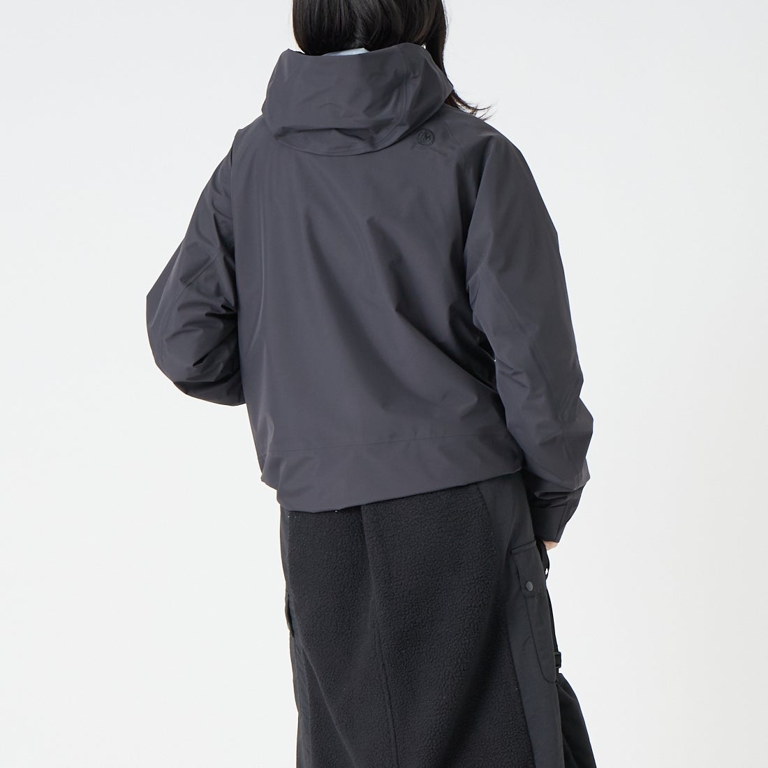 Marmot [マーモット] ゴアテックス フレイジャケット [MTSS26MRN001] BLACK &&モデル身長：162cm 着用サイズ：S&&