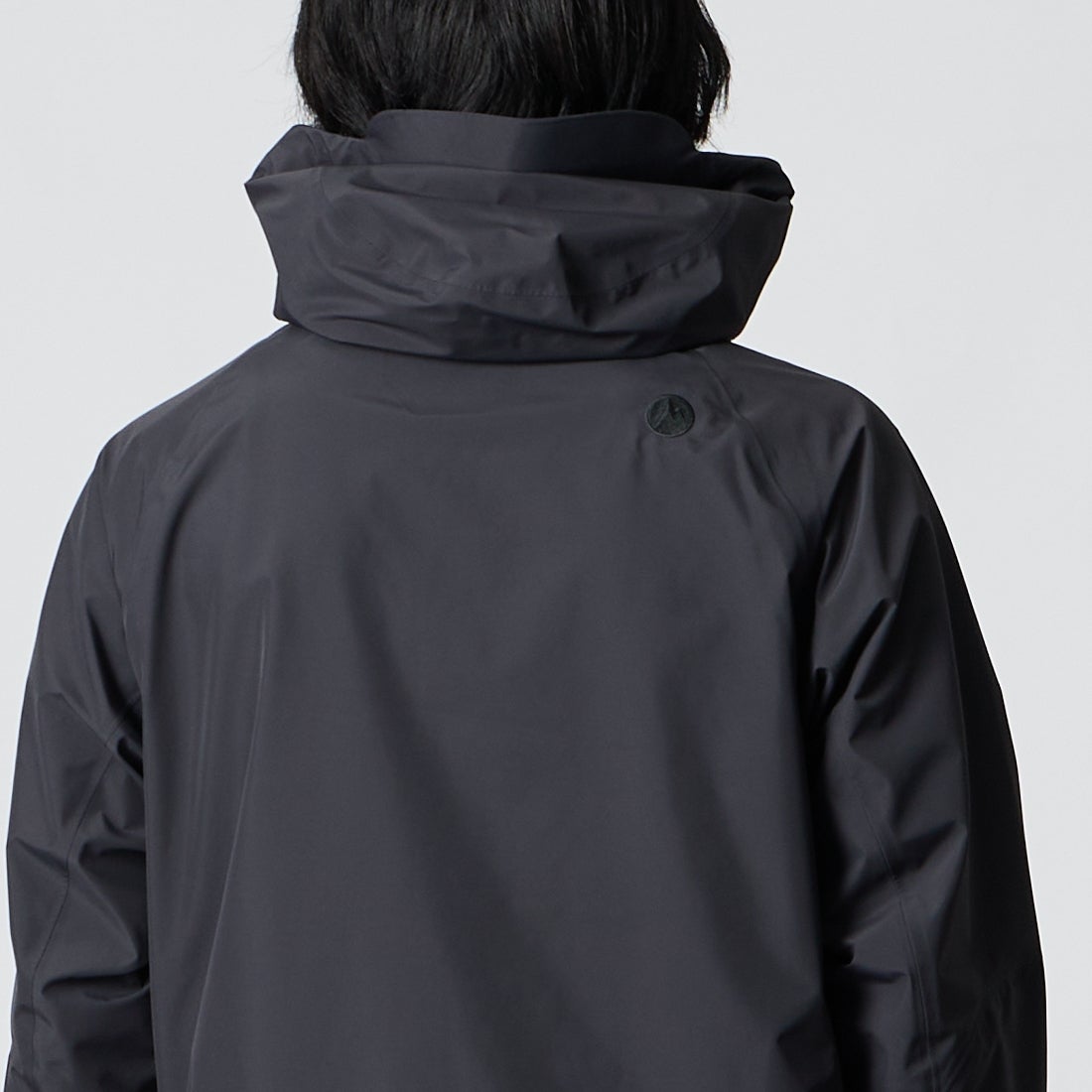 Marmot [マーモット] ゴアテックス フレイジャケット [MTSS26MRN001] BLACK &&モデル身長：177cm 着用サイズ：M&&