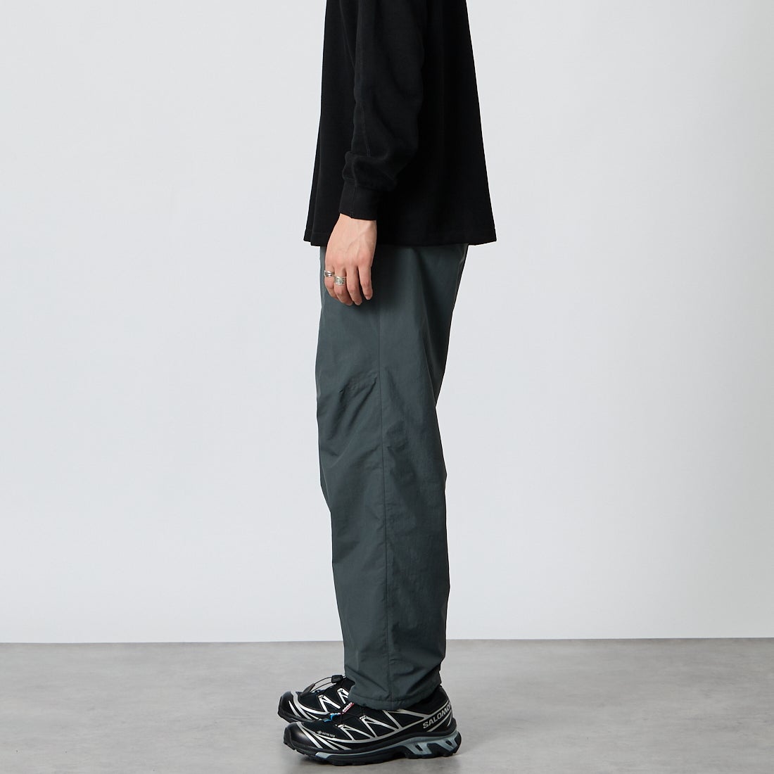 Marmot [マーモット] パーテックスジャンクションライトウォームパンツ [MTFW26UPT057] CHARCOAL &&モデル身長：177cm 着用サイズ：M&&