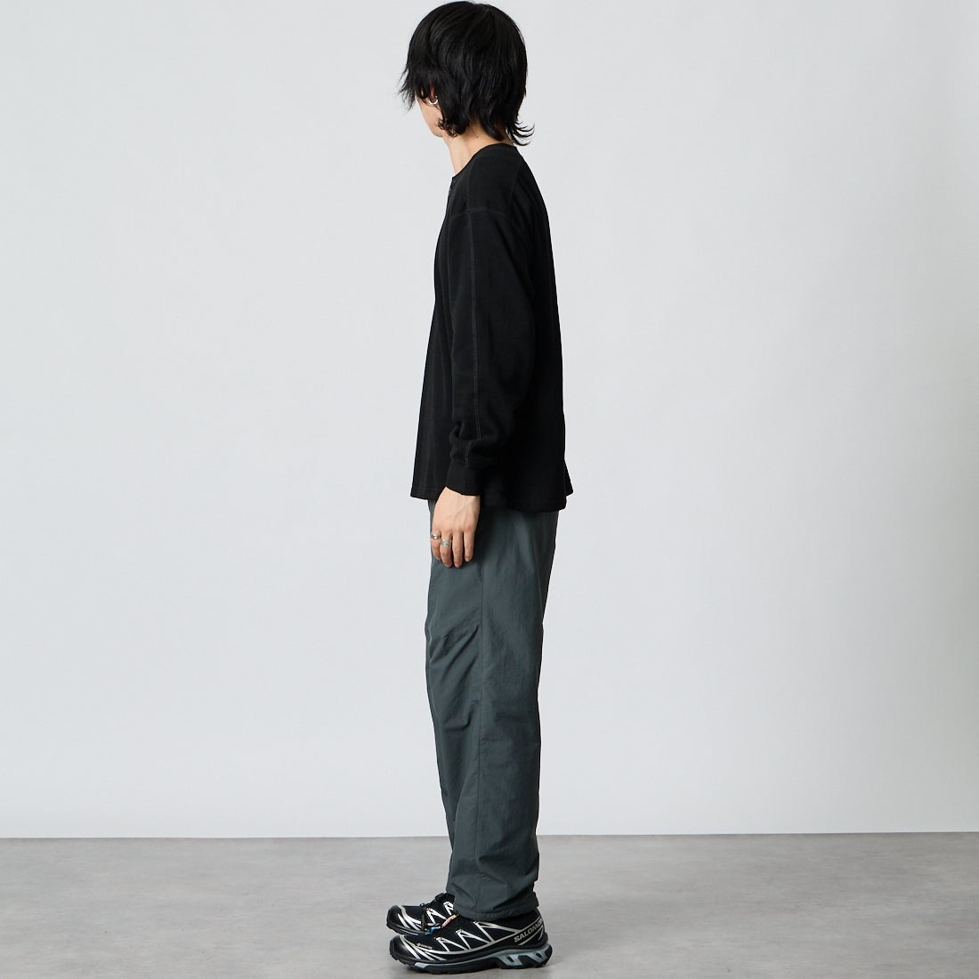Marmot [マーモット] パーテックスジャンクションライトウォームパンツ [MTFW26UPT057] CHARCOAL &&モデル身長：177cm 着用サイズ：M&&