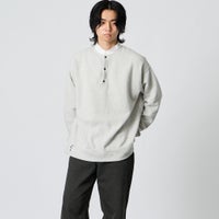 G005 H/GRY&&モデル身長：177cm 着用サイズ：M&&