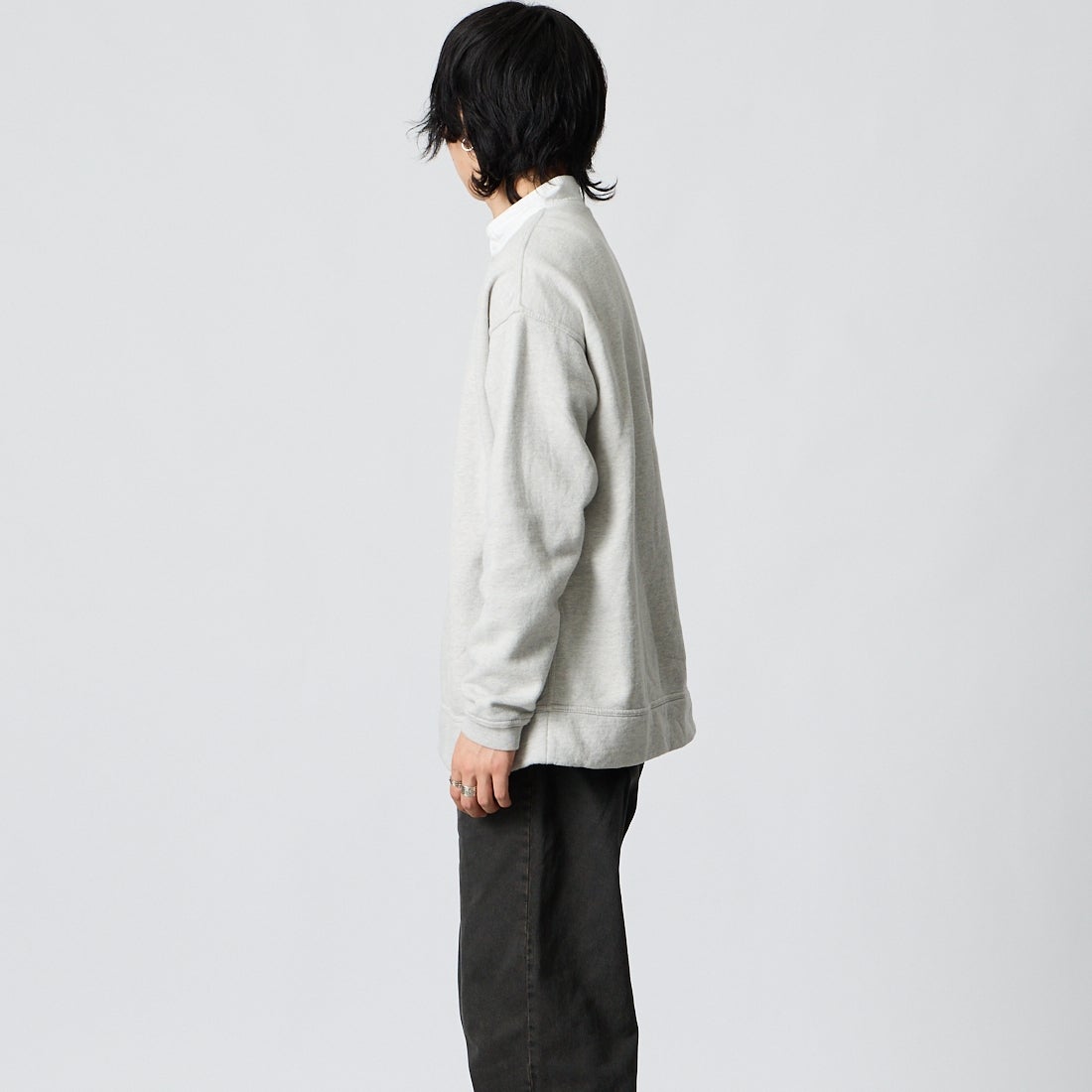 CHUMS [チャムス] ハリケーントップ [CH00-1570] G005 H/GRY &&モデル身長：177cm 着用サイズ：M&&