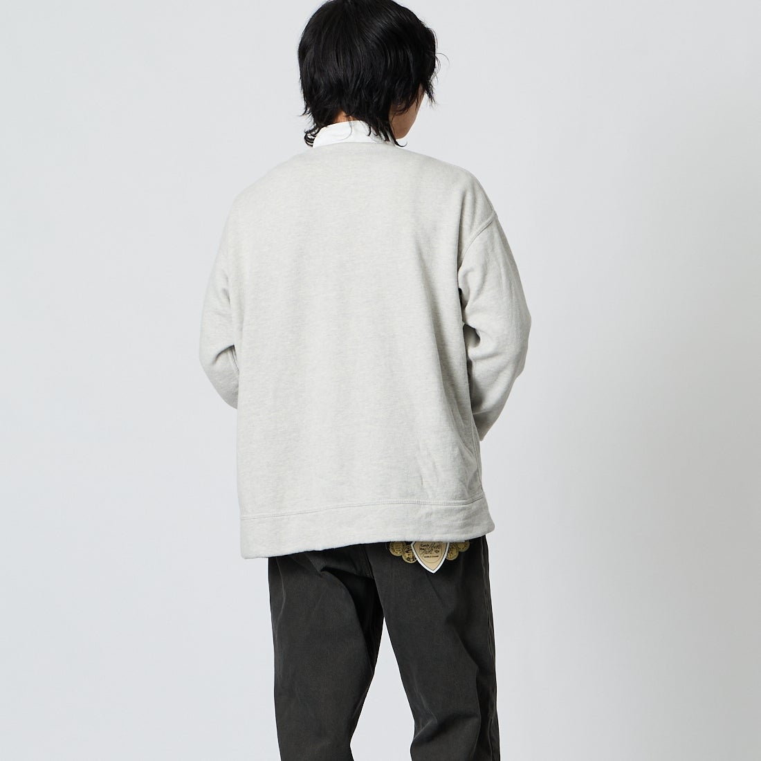 CHUMS [チャムス] ハリケーントップ [CH00-1570] G005 H/GRY &&モデル身長：177cm 着用サイズ：M&&