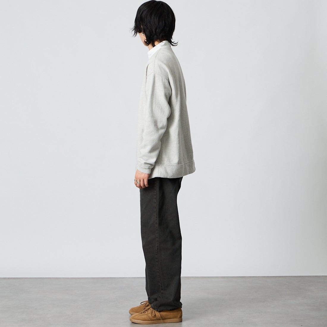 CHUMS [チャムス] ハリケーントップ [CH00-1570] G005 H/GRY &&モデル身長：177cm 着用サイズ：M&&